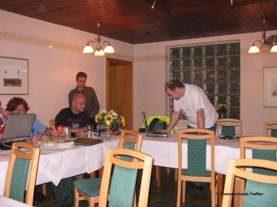 Claudia, J?rgen, Thorsten und Peter